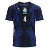 Brazilië Marquinhos 4 Uitshirt WK Voetbal 2026