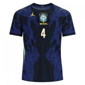 Brazilië Marquinhos 4 Uitshirt WK Voetbal 2026