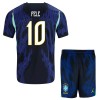 Brazilië Pele 10 Kind Uittenue WK Voetbal 2026 Brazilië Pele 10 Kind Uittenue WK Voetbal 2026