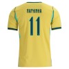 Brazilië Raphinha 11 Thuisshirt WK Voetbal 2026