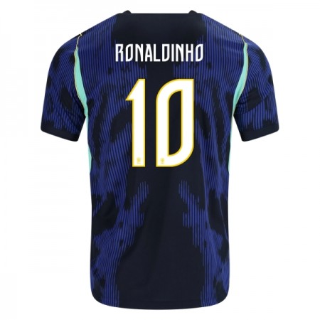 Brazilië Ronaldinho 10 Uitshirt WK Voetbal 2026 Brazilië Ronaldinho 10 Uitshirt WK Voetbal 2026