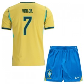 Brazilië Vini JR. 7 Kind Thuistenue WK Voetbal 2026