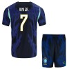Brazilië Vini JR. 7 Kind Uittenue WK Voetbal 2026 Brazilië Vini JR. 7 Kind Uittenue WK Voetbal 2026