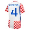 Kroatië Gvardiol 4 Kind Thuistenue WK Voetbal 2026
