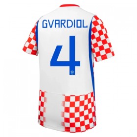 Kroatië Gvardiol 4 Thuisshirt WK Voetbal 2026