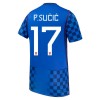 Kroatië P. Sucic 17 Uitshirt WK Voetbal 2026 Kroatië P. Sucic 17 Uitshirt WK Voetbal 2026