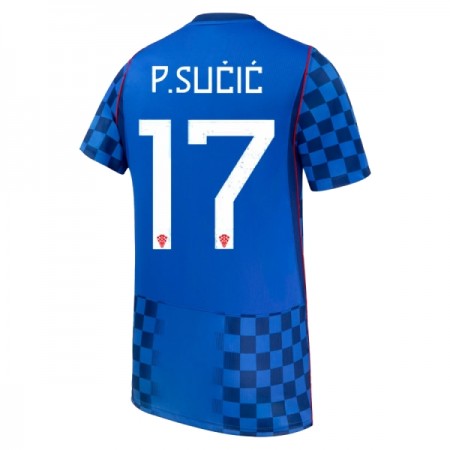 Kroatië P. Sucic 17 Uitshirt WK Voetbal 2026 Kroatië P. Sucic 17 Uitshirt WK Voetbal 2026