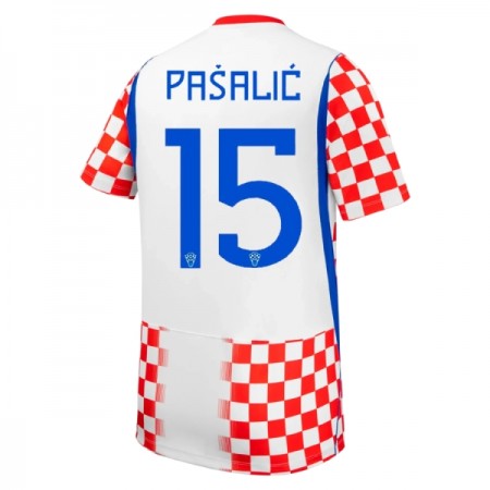 Kroatië Pasalic 15 Thuisshirt WK Voetbal 2026 Kroatië Pasalic 15 Thuisshirt WK Voetbal 2026