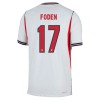 Engeland Foden 17 Thuisshirt WK Voetbal 2026 Engeland Foden 17 Thuisshirt WK Voetbal 2026