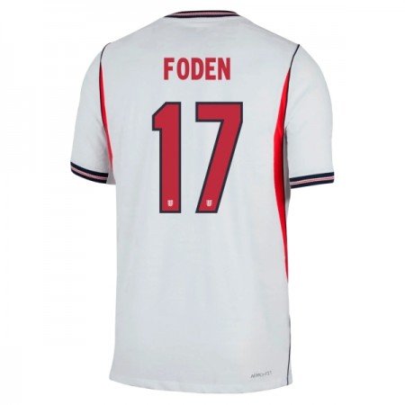 Engeland Foden 17 Thuisshirt WK Voetbal 2026 Engeland Foden 17 Thuisshirt WK Voetbal 2026