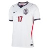 Engeland Foden 17 Thuisshirt WK Voetbal 2026