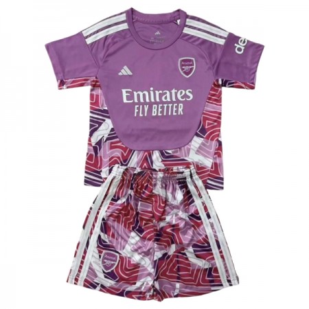 Arsenal Doelman Kind Tenue 2026-27 Purper