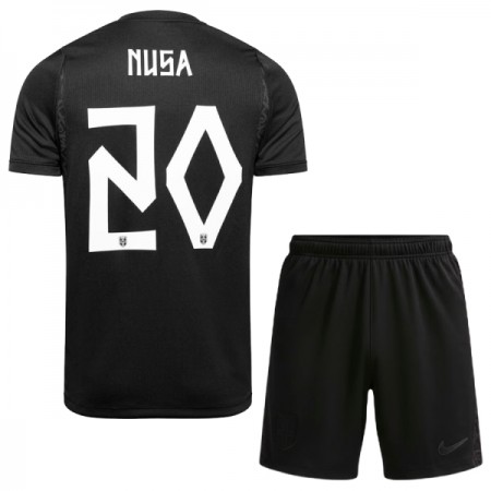 Noorwegen Nusa 20 Kind Uittenue WK Voetbal 2026 Noorwegen Nusa 20 Kind Uittenue WK Voetbal 2026