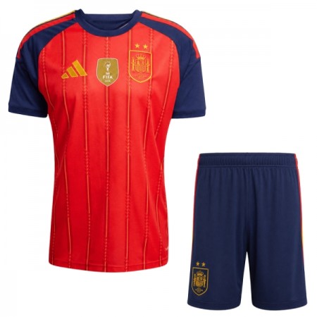 Spanje 2 Stars Kind Thuistenue WK Voetbal 2026 Spanje 2 Stars Kind Thuistenue WK Voetbal 2026