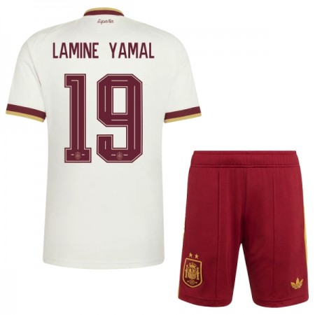 Spanje 2 Stars Lamine Yamal 19 Kind Uittenue WK Voetbal 2026 Spanje 2 Stars Lamine Yamal 19 Kind Uittenue WK Voetbal 2026