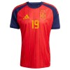 Spanje 2 Stars Lamine Yamal 19 Thuisshirt WK Voetbal 2026