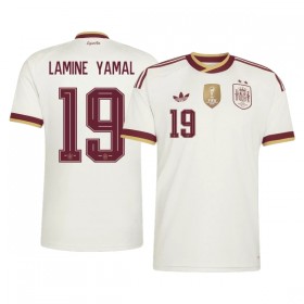 Spanje 2 Stars Lamine Yamal 19 Uitshirt WK Voetbal 2026