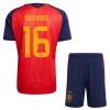 Spanje 2 Stars Rodrigo 16 Kind Thuistenue WK Voetbal 2026 Spanje 2 Stars Rodrigo 16 Kind Thuistenue WK Voetbal 2026