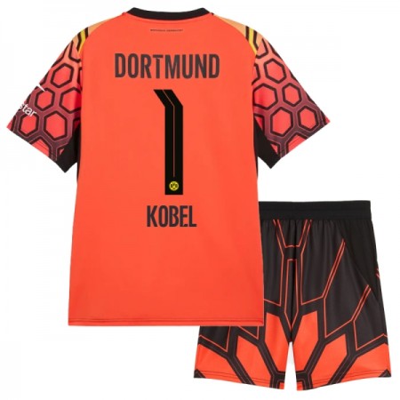Borussia Dortmund Kobel 1 Doelman Kind Thuistenue 2026-27 Oranje Borussia Dortmund Kobel 1 Doelman Kind Thuistenue 2026-27 Oranje