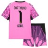 Borussia Dortmund Kobel 1 Doelman Kind Uittenue 2026-27 Roze Borussia Dortmund Kobel 1 Doelman Kind Uittenue 2026-27 Roze