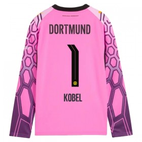 Borussia Dortmund Kobel 1 Doelman Uitshirt 2026-27 Roze Lange Mouw
