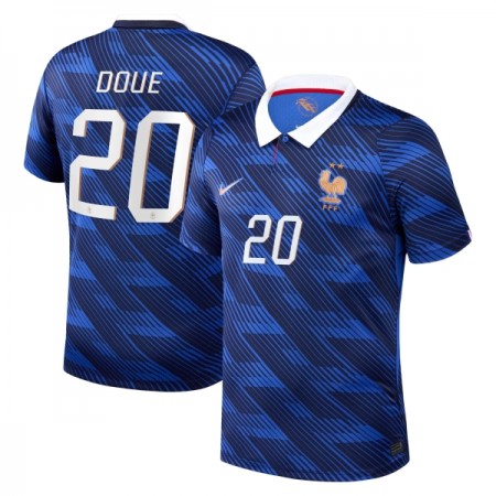 Frankrijk Desire Doue 20 Thuisshirt WK Voetbal 2026 Frankrijk Desire Doue 20 Thuisshirt WK Voetbal 2026