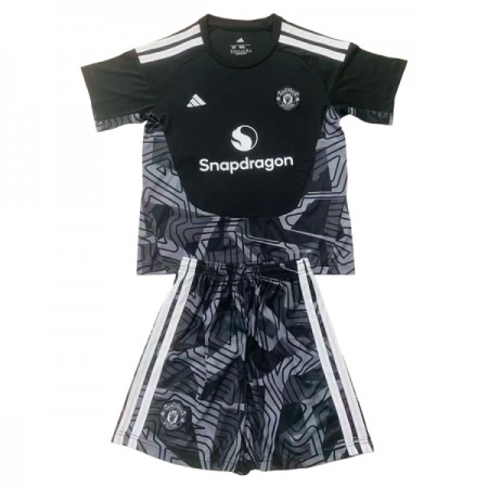 Manchester United Doelman Kind Tenue 2026-27 Zwarte Manchester United Doelman Kind Tenue 2026-27 Zwarte