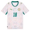 Senegal Sarr 18 Thuisshirt WK Voetbal 2026
