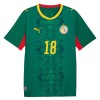 Senegal Sarr 18 Uitshirt WK Voetbal 2026