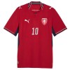Tsjechië Schick 10 Thuisshirt WK Voetbal 2026