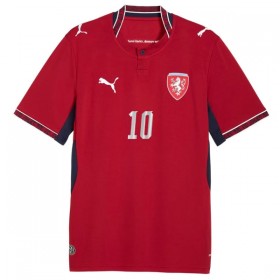 Tsjechië Schick 10 Thuisshirt WK Voetbal 2026