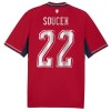 Tsjechië Soucek 22 Thuisshirt WK Voetbal 2026 Tsjechië Soucek 22 Thuisshirt WK Voetbal 2026
