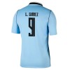 Uruguay Luis Suarez 9 Thuisshirt WK Voetbal 2026 Uruguay Luis Suarez 9 Thuisshirt WK Voetbal 2026