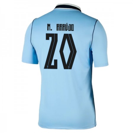 Uruguay Maximiliano Araujo 20 Thuisshirt WK Voetbal 2026 Uruguay Maximiliano Araujo 20 Thuisshirt WK Voetbal 2026