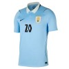 Uruguay Maximiliano Araujo 20 Thuisshirt WK Voetbal 2026