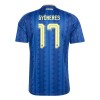 Zweden Gyokeres 17 Uitshirt WK Voetbal 2026 Zweden Gyokeres 17 Uitshirt WK Voetbal 2026