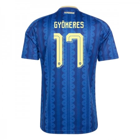 Zweden Gyokeres 17 Uitshirt WK Voetbal 2026 Zweden Gyokeres 17 Uitshirt WK Voetbal 2026