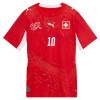 Zwitserland Granit Xhaka 10 Thuisshirt WK Voetbal 2026