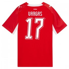 Zwitserland Vargas 17 Thuisshirt WK Voetbal 2026