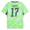 Zwitserland Vargas 17 Uitshirt WK Voetbal 2026 Zwitserland Vargas 17 Uitshirt WK Voetbal 2026