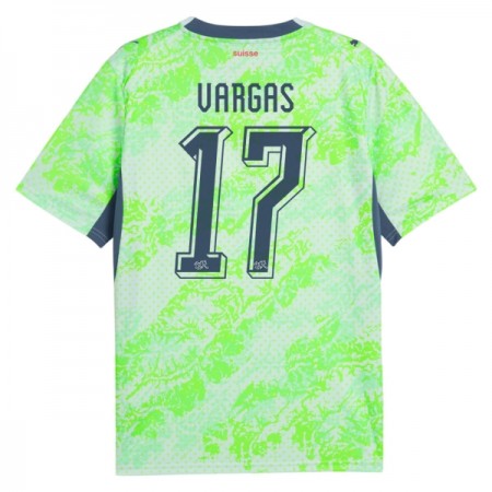 Zwitserland Vargas 17 Uitshirt WK Voetbal 2026 Zwitserland Vargas 17 Uitshirt WK Voetbal 2026