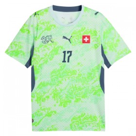 Zwitserland Vargas 17 Uitshirt WK Voetbal 2026