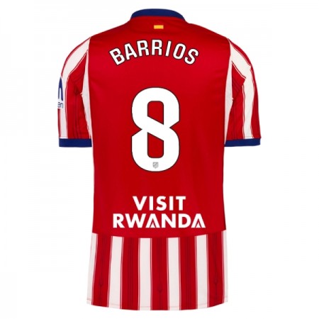 Atlético Madrid Barrios 8 Thuisshirt 2026-27 Atlético Madrid Barrios 8 Thuisshirt 2026-27