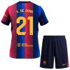 FC Barcelona Frenkie de Jong 21 Kind Thuistenue 2026-27 FC Barcelona Frenkie de Jong 21 Kind Thuistenue 2026-27