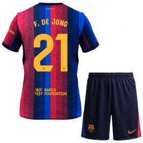 FC Barcelona Frenkie de Jong 21 Kind Thuistenue 2026-27