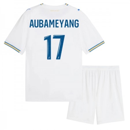 Olympique de Marseille Aubameyang 17 Kind Thuistenue 2026-27 Olympique de Marseille Aubameyang 17 Kind Thuistenue 2026-27