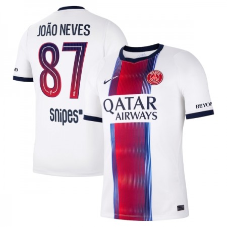 Paris Saint Germain Joao Neves 87 Uitshirt 2026-27 Paris Saint Germain Joao Neves 87 Uitshirt 2026-27