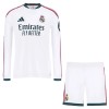 Real Madrid Kind Thuistenue 2026-27 Lange Mouw Real Madrid Kind Thuistenue 2026-27 Lange Mouw