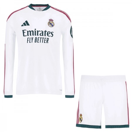 Real Madrid Kind Thuistenue 2026-27 Lange Mouw Real Madrid Kind Thuistenue 2026-27 Lange Mouw