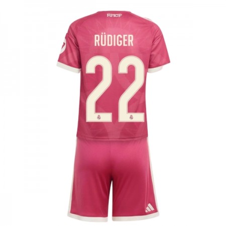 Real Madrid Rudiger 22 Kind Third Tenue 2026-27